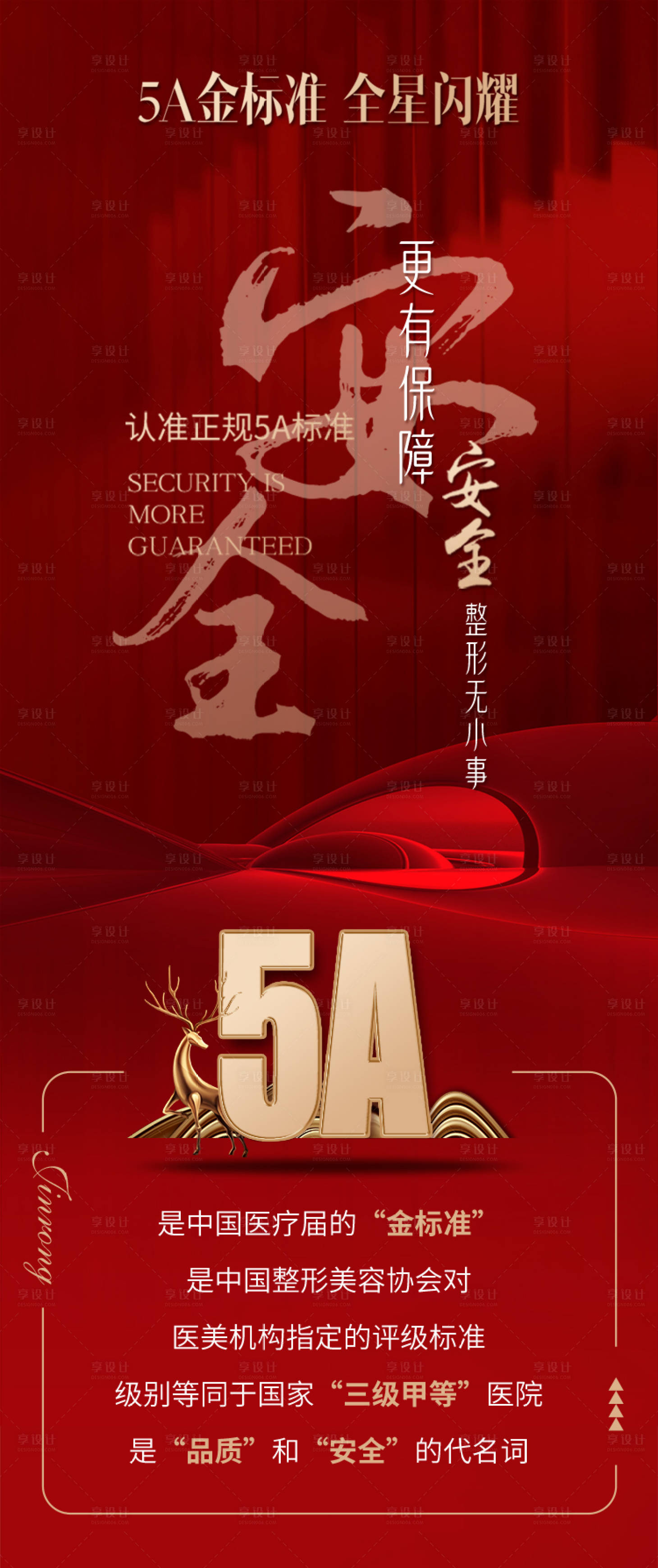 源文件下載【享設計】搜索編號：31600014292204835【整形安全海報】
