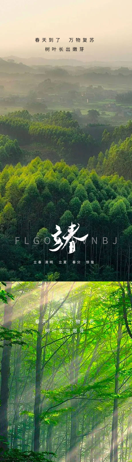 源文件下载【地产立春节气海报】编号：18770014308858269