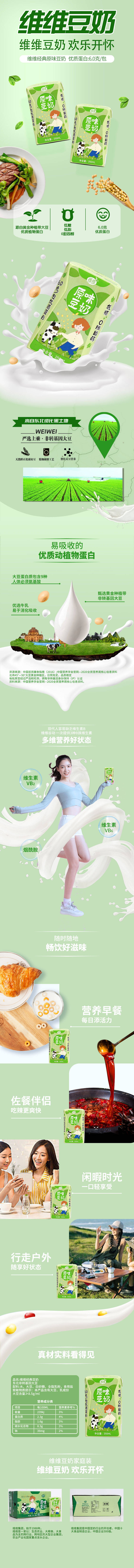 源文件下载【维他豆奶电商详情页】编号：63730014399286760