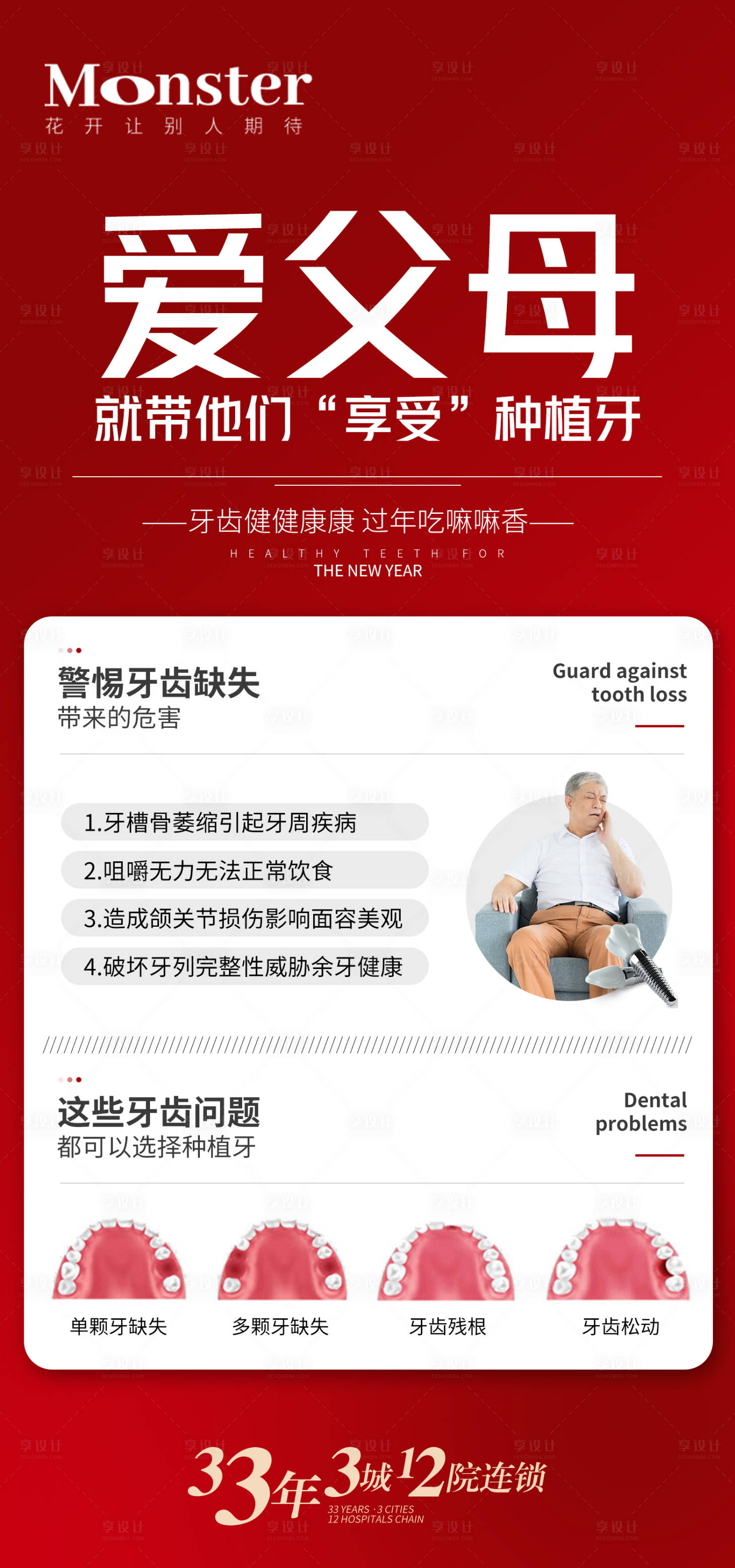 源文件下載【享設計】搜索編號：22130014091752548【醫美種植牙海報】