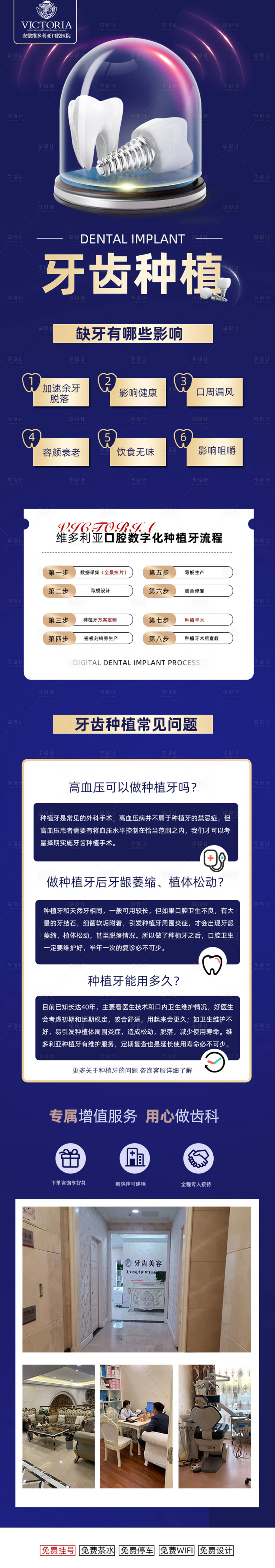 源文件下载【口腔种植牙详情页】编号：50690014236158038
