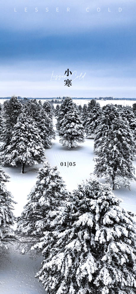 源文件下載【享設(shè)計】搜索編號：70330014109778842【小寒海報】
