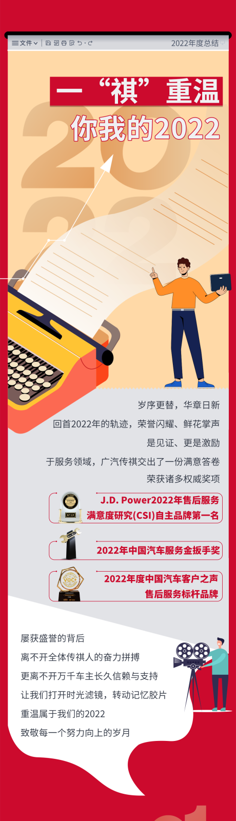 源文件下载【年度总结长图专题设计】编号：66800014279058803