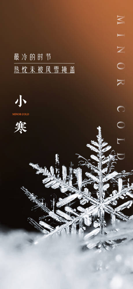 源文件下载【小寒节气简约海报】编号：60230014111782271