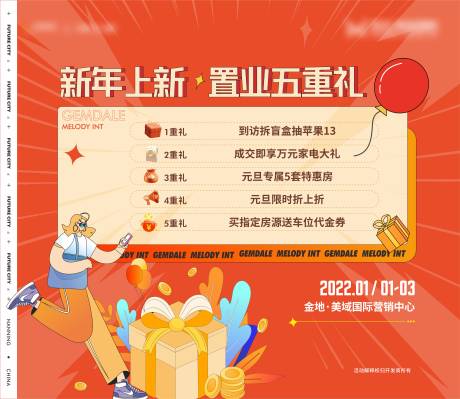 源文件下载【地产五重礼活动政策主画面】编号：93900014205463598
