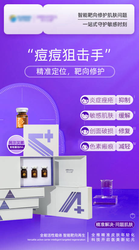 源文件下载【医美祛痘海报】编号：39470014373528357