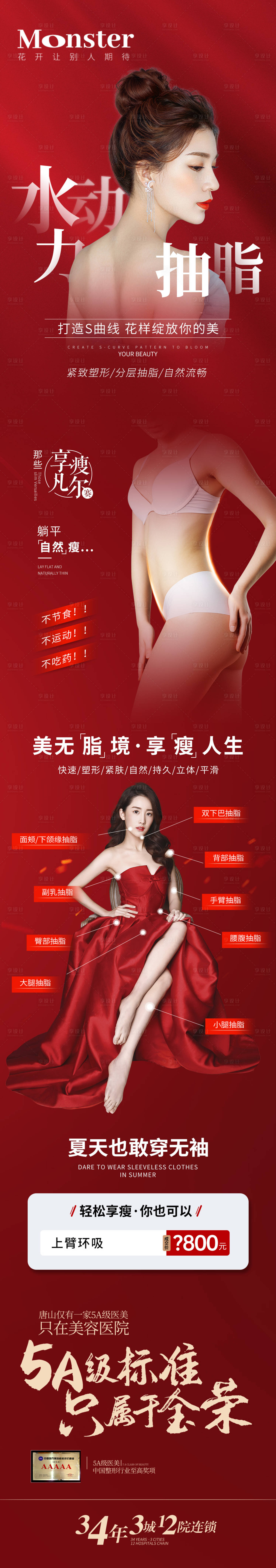 源文件下載【享設計】搜索編號：72440014677751704【醫美水動力吸脂專題】