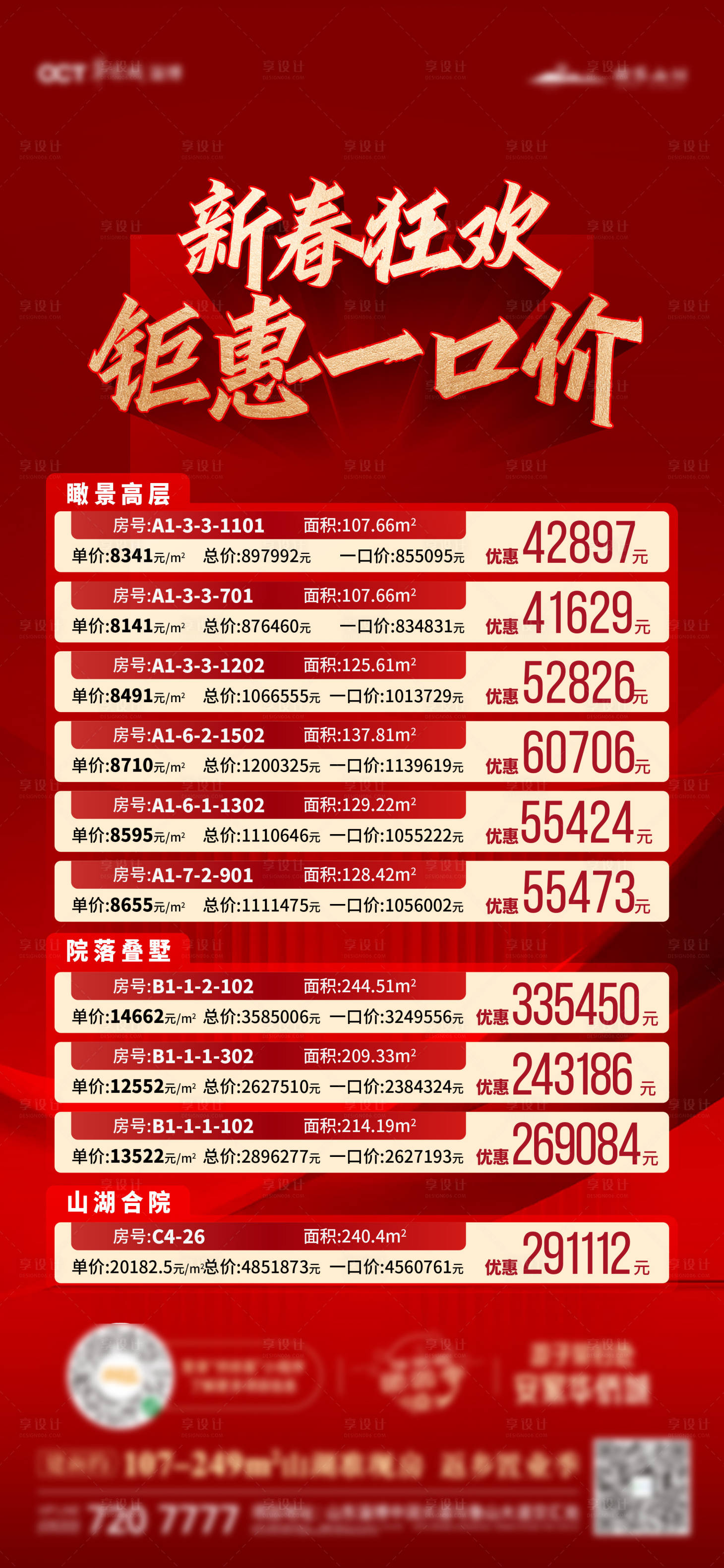 源文件下载【享设计】搜索编号：79180014852016129【分销一口价红金海报】