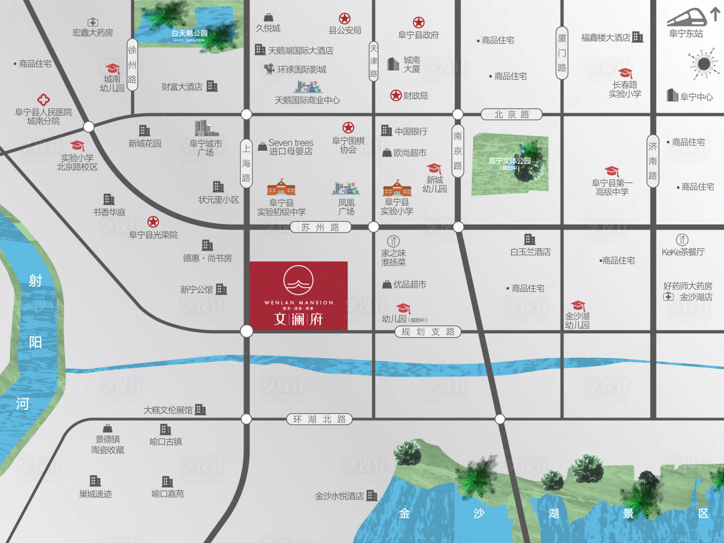 源文件下载【区位图背景板】编号：85680014563777069