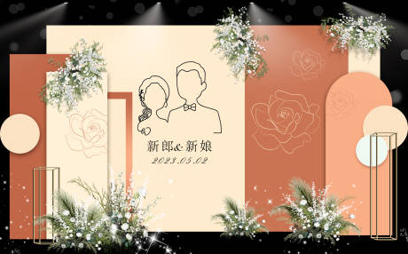 源文件下載【享設計】搜索編號：54410014672667445【婚禮裝飾美陳堆頭】