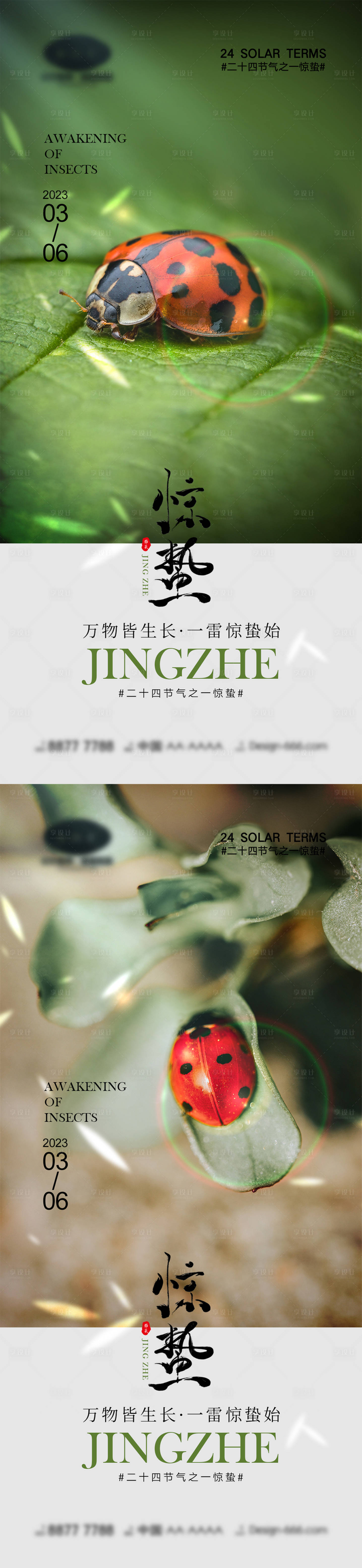 源文件下载【惊蛰节气海报】编号：64870014689242921