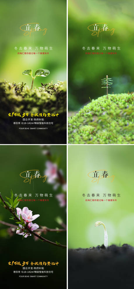 源文件下载【立春实景海报】编号：20230202115923424