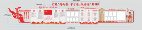 源文件下载【党建文化墙】编号：77000014787198898