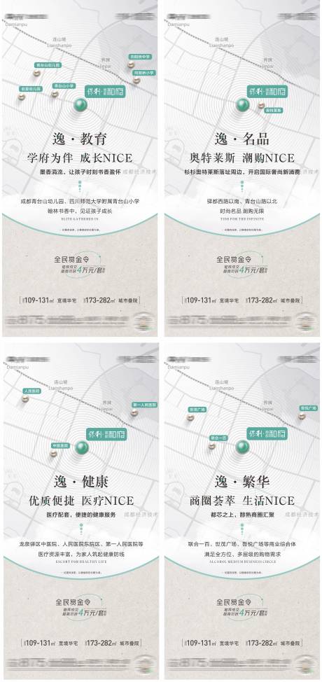 源文件下載【地產住宅區域配套價值點系列稿】編號：78120014932114901