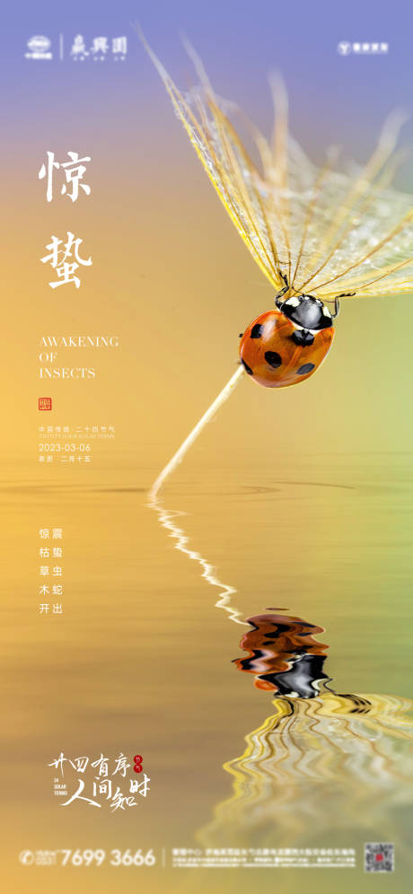 源文件下载【惊蛰二十四节气海报】编号：66530014743599101