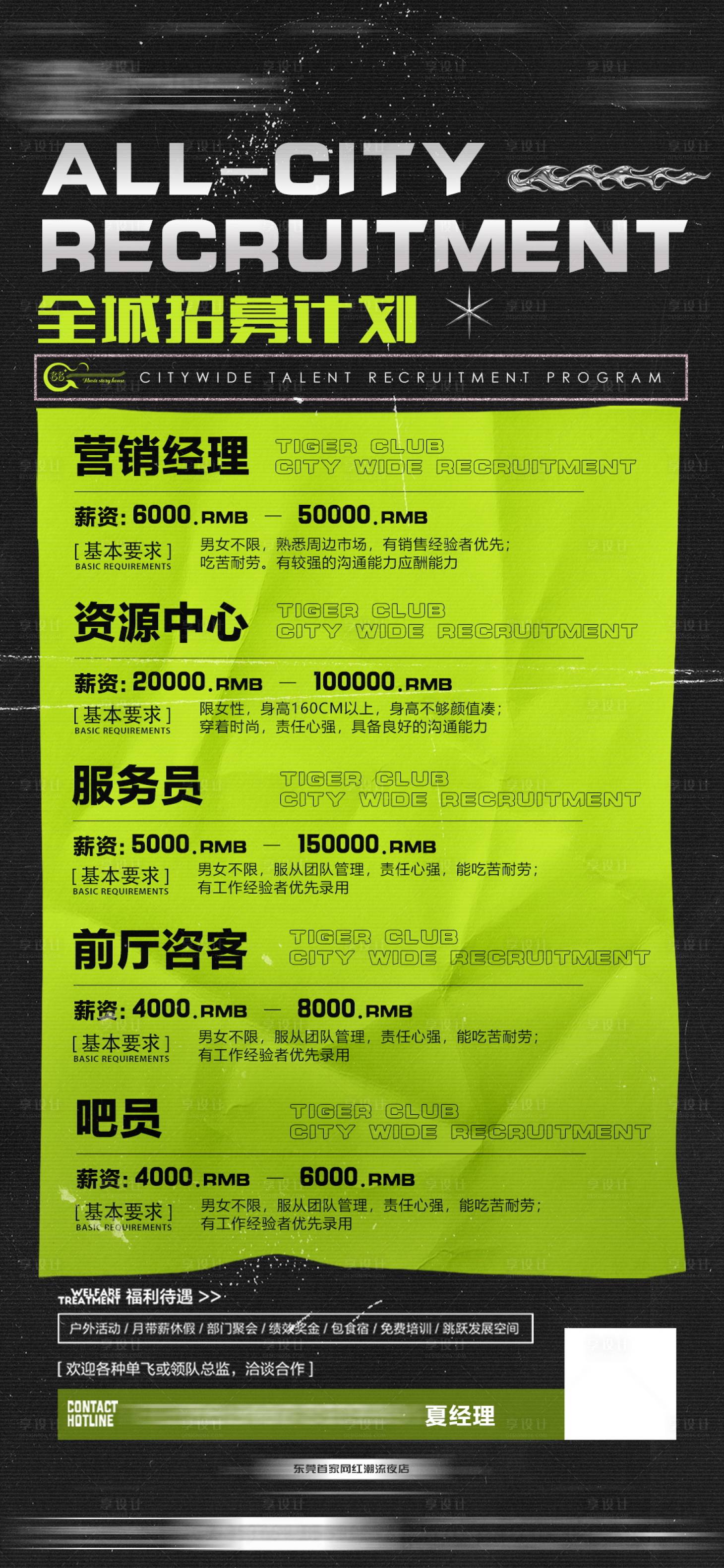 源文件下载【享设计】搜索编号：26920014767972866【夜店酒吧招聘】