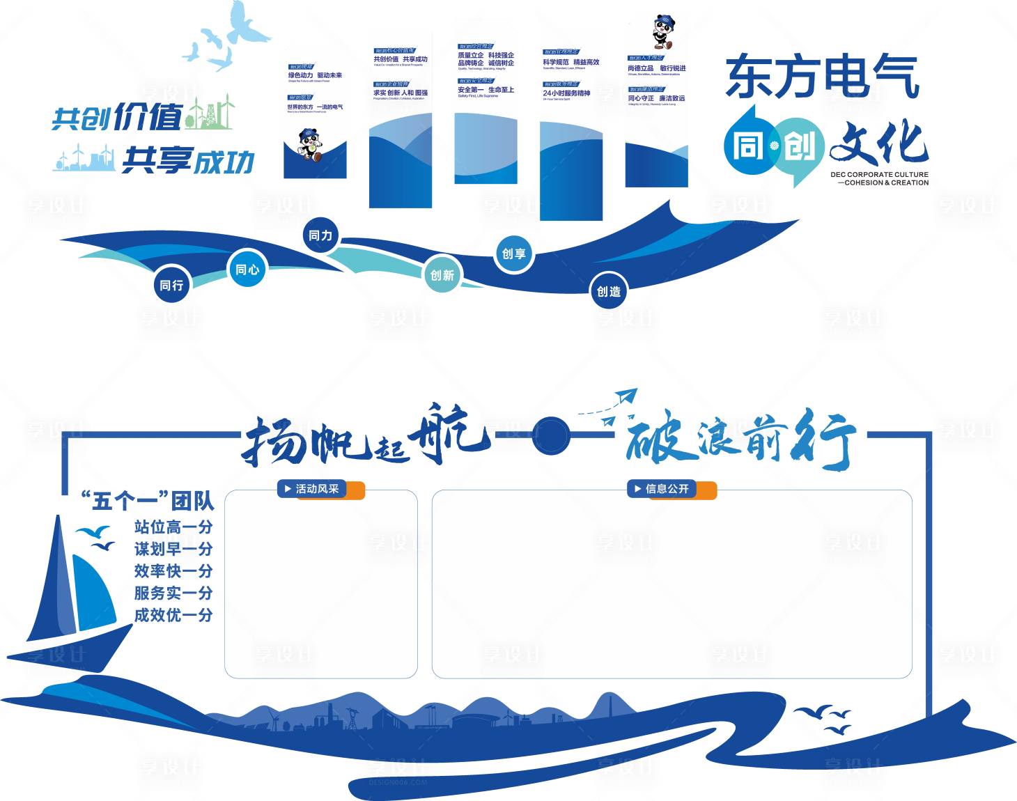 源文件下载【享设计】搜索编号：41280014705522226【文化墙】