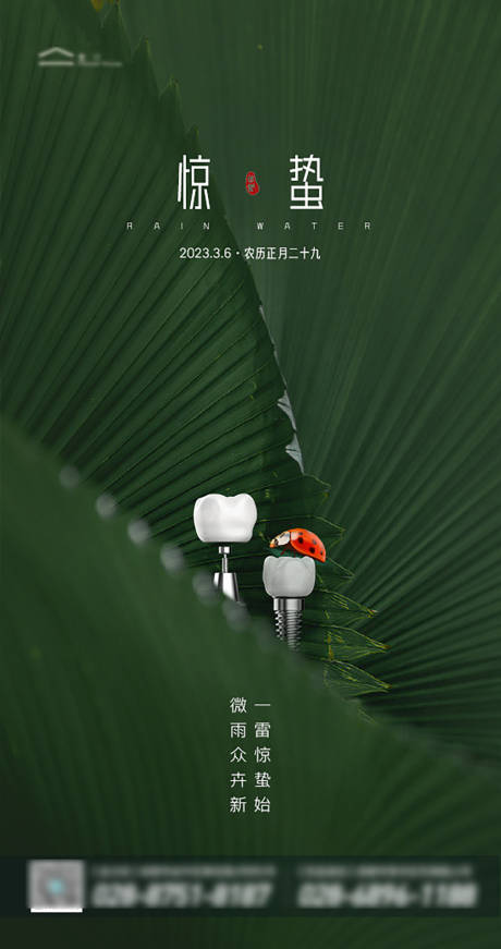 源文件下载【惊蛰海报】编号：18470014859224301