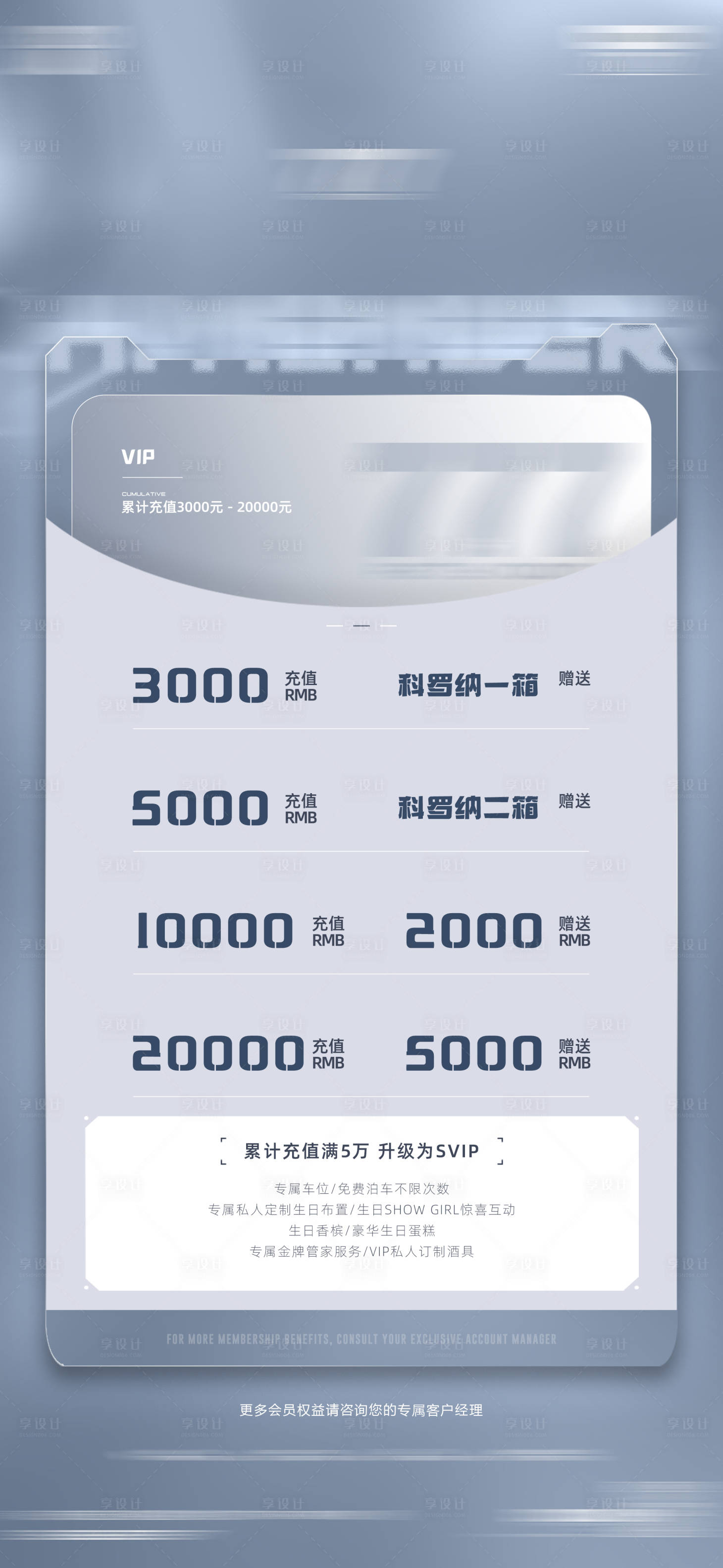 源文件下載【享設計】搜索編號：76050014848976421【酒吧酒水套餐會員充值海報】