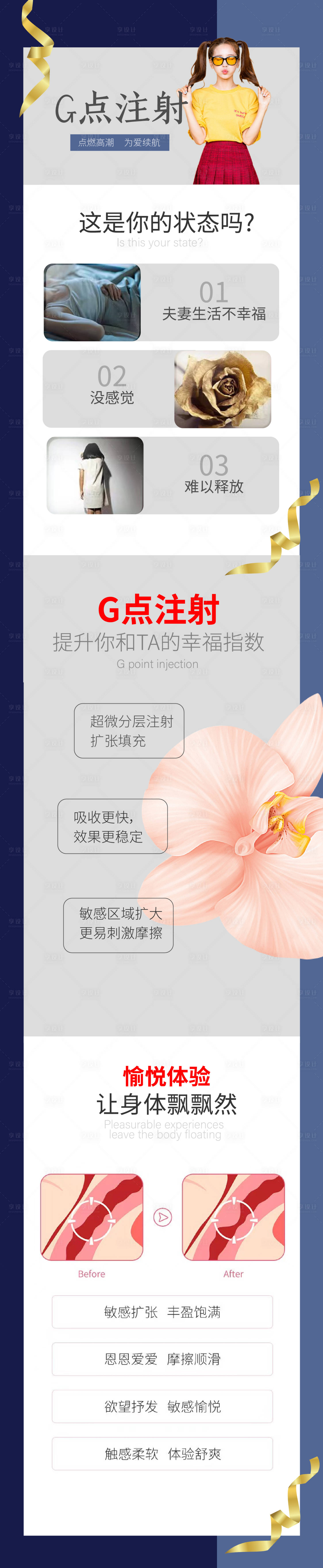 源文件下載【享設計】搜索編號：89630015037354032【G點注射復詳情頁面】