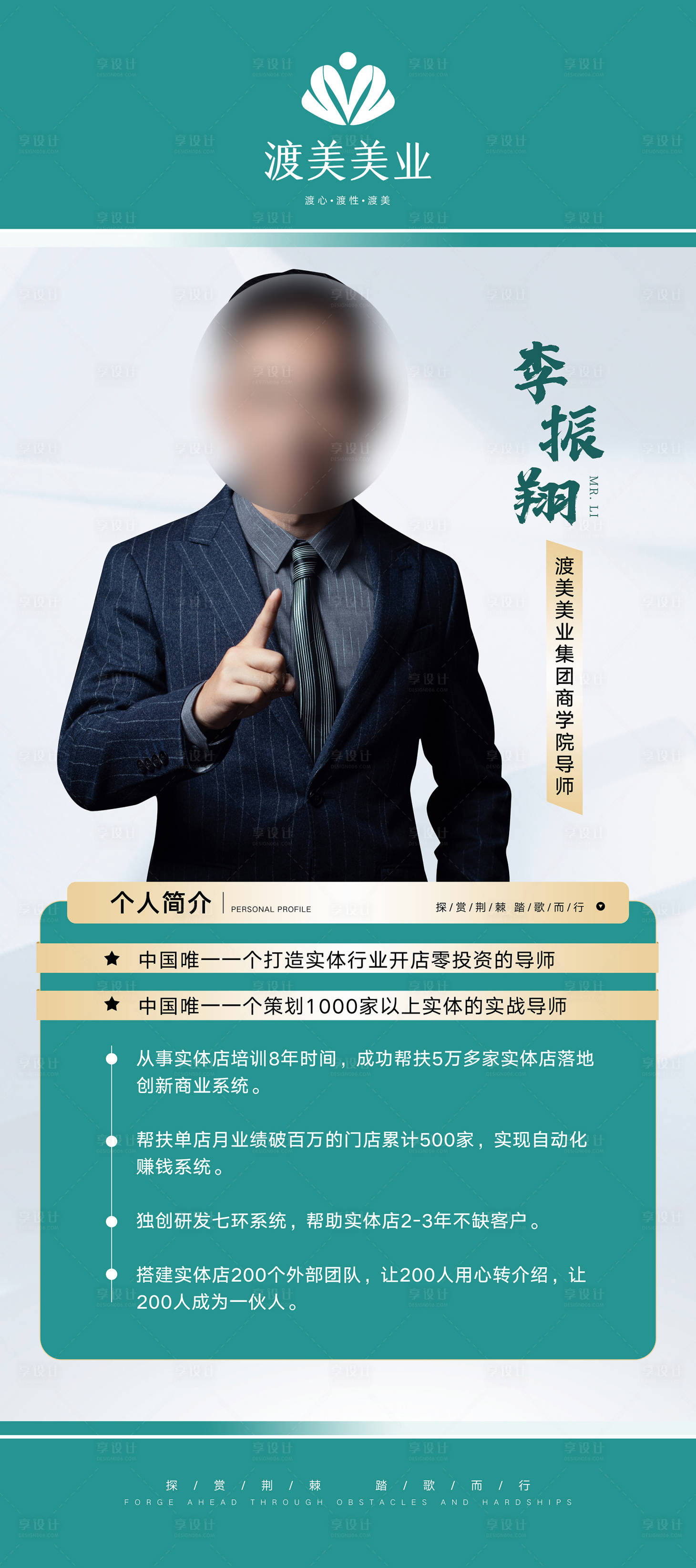 源文件下載【享設計】搜索編號：91970014826156633【美業專家人物簡介展架】
