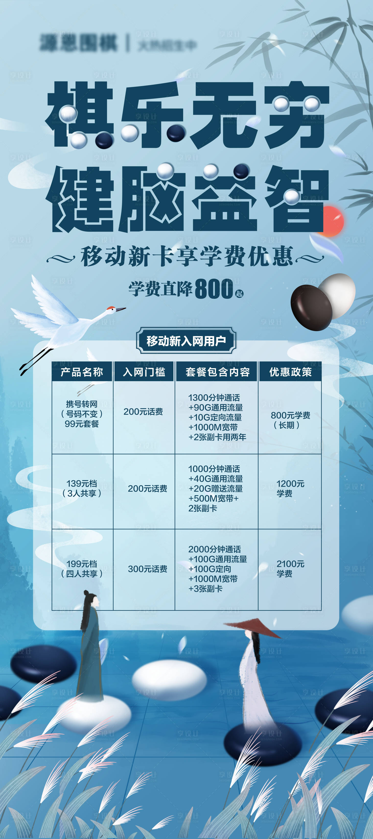 源文件下载【围棋招生活动展架易拉宝】编号：36570014984768452