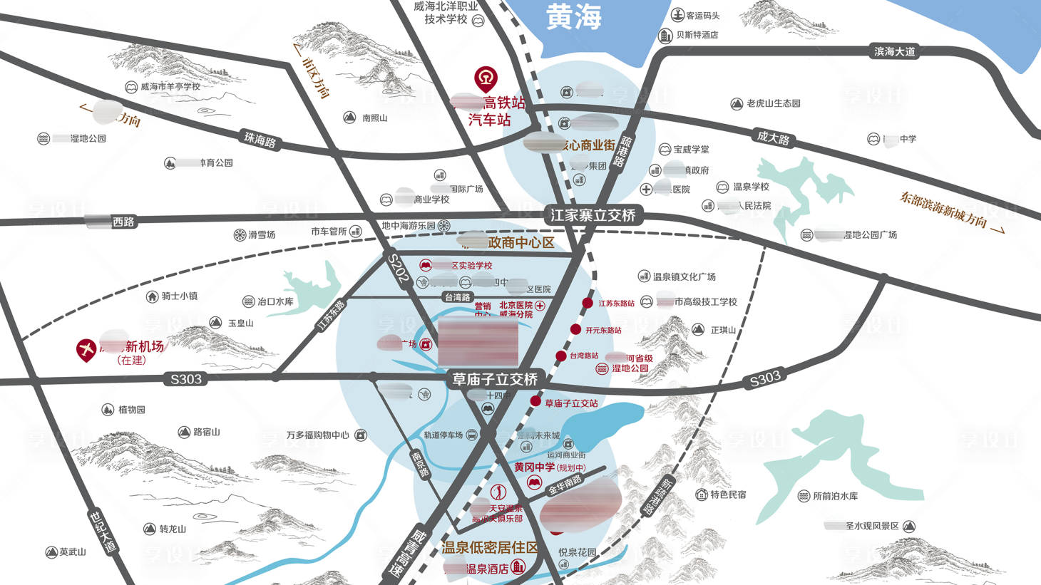 源文件下载【享设计】搜索编号：58270014870564794【区位地图】