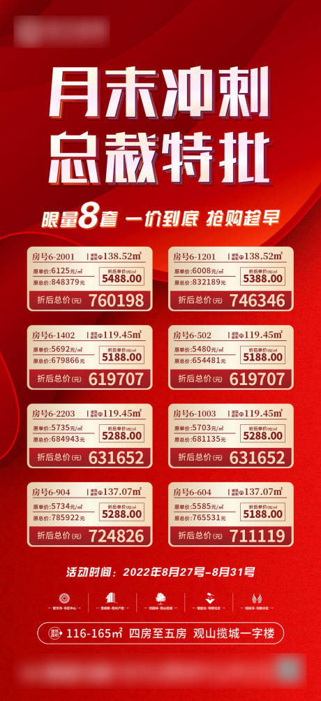 源文件下载【地产一口特价房源海报】编号：86830014537608550