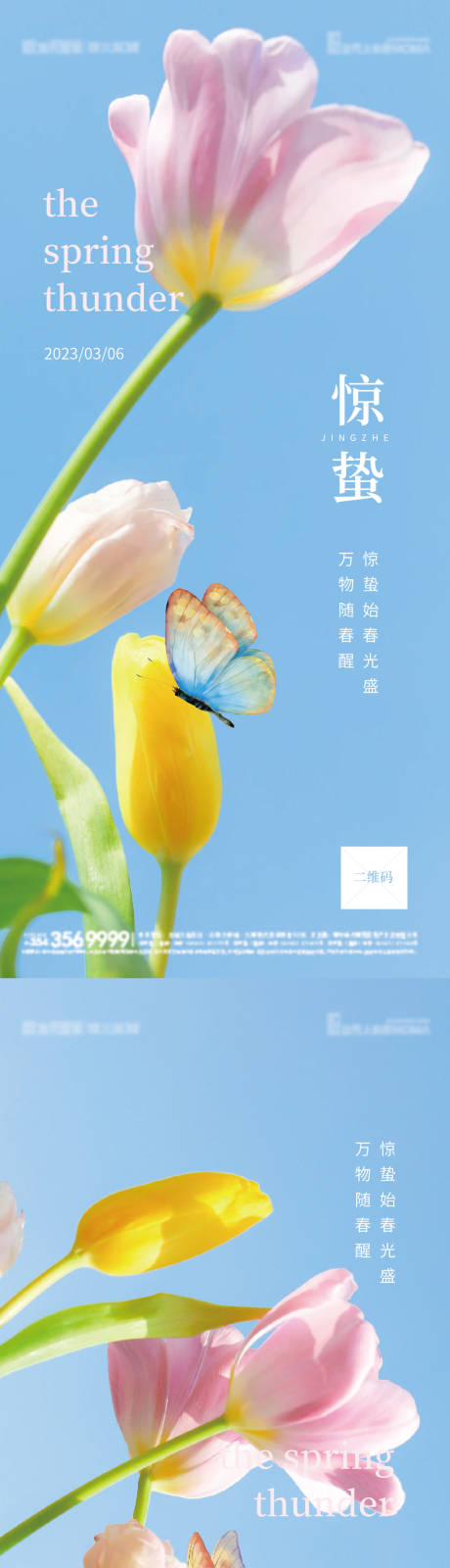 源文件下载【惊蛰节气海报】编号：70370014986375044