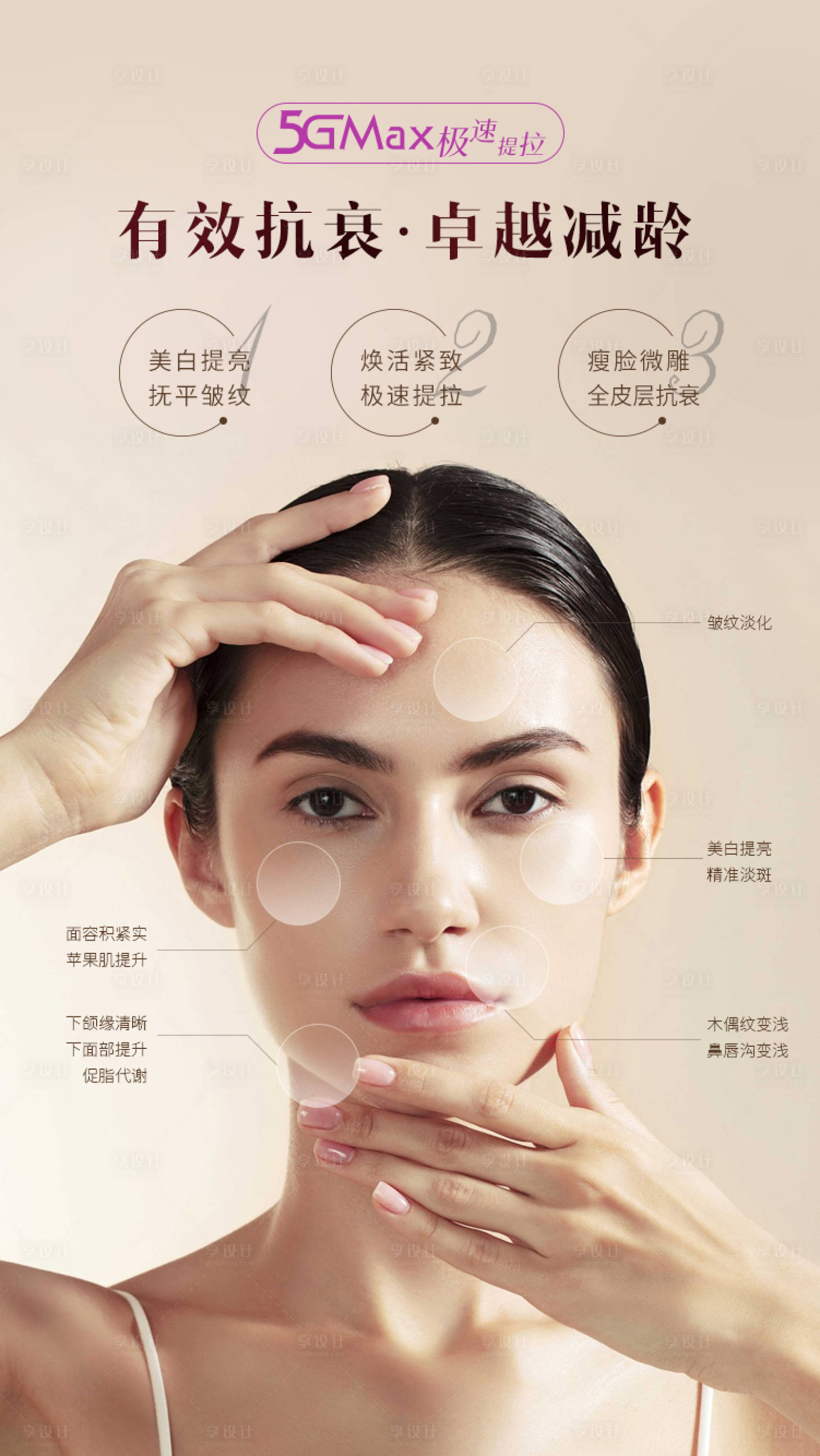 源文件下載【享設(shè)計(jì)】搜索編號(hào)：56380014723851950【醫(yī)美儀器海報(bào)5Gmax】
