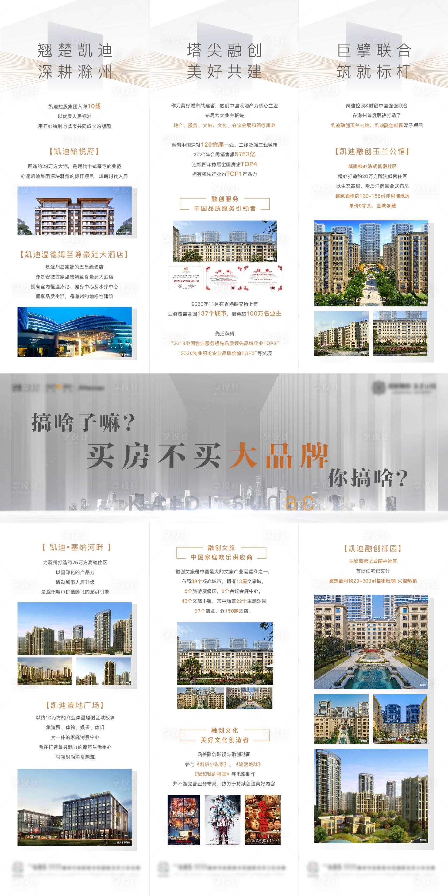 源文件下载【地产三宫格海报】编号：64110014844724908