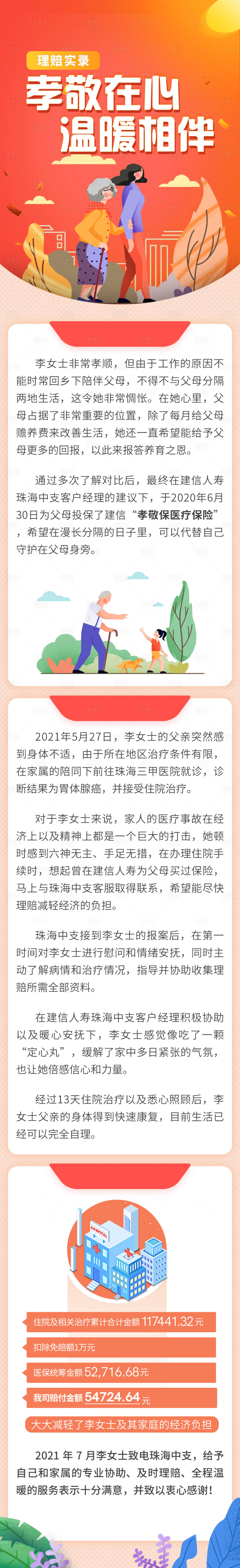 源文件下载【享设计】搜索编号：40480014636396713【理赔长图】