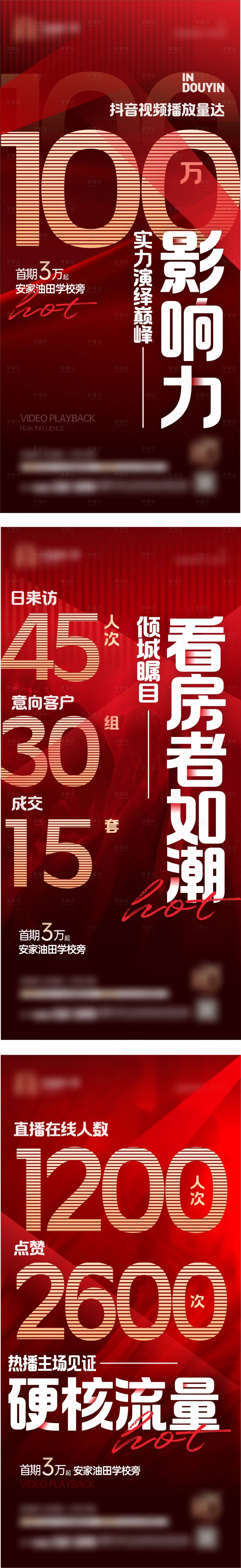 源文件下载【地产销售后宣大字报海报】编号：51190014976322678