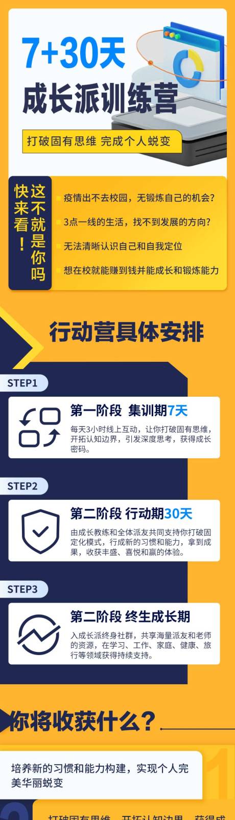 源文件下载【开学特训营海报长图】编号：69440014706043392