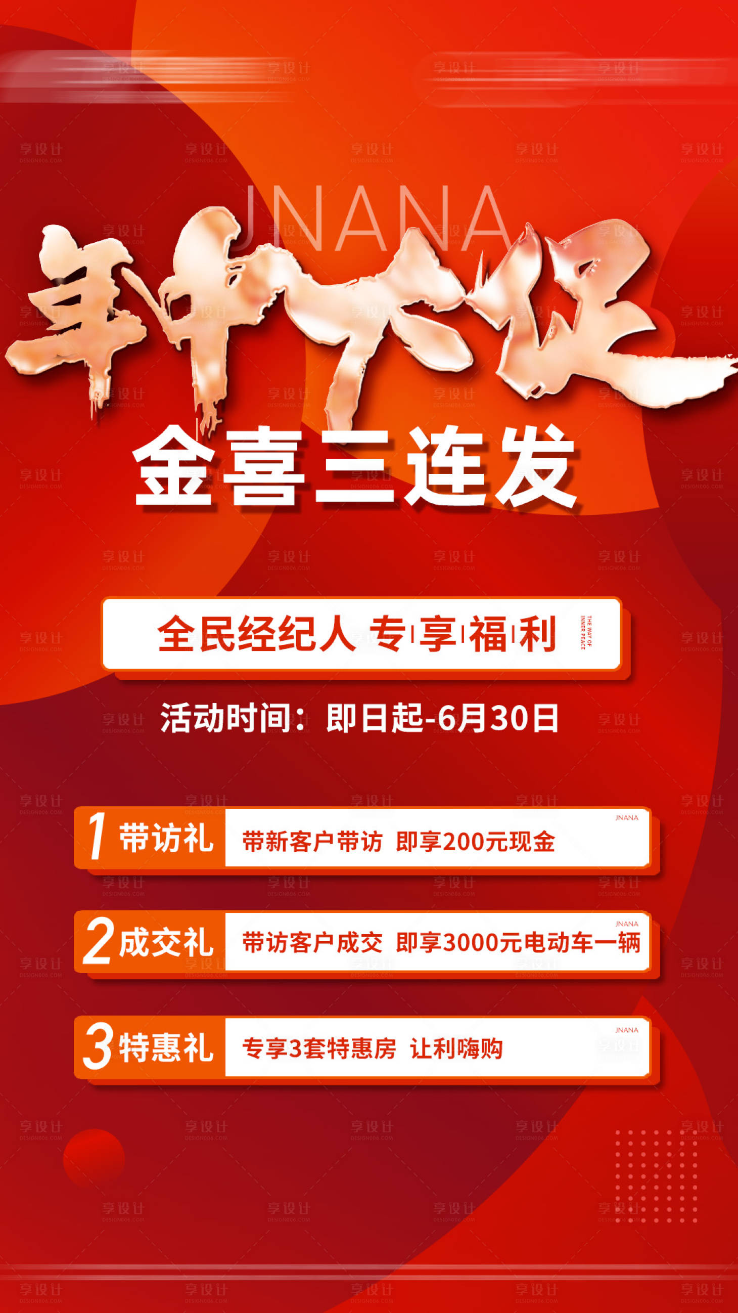 源文件下載【享設計】搜索編號：71960014541876295【地產全民經紀人海報】