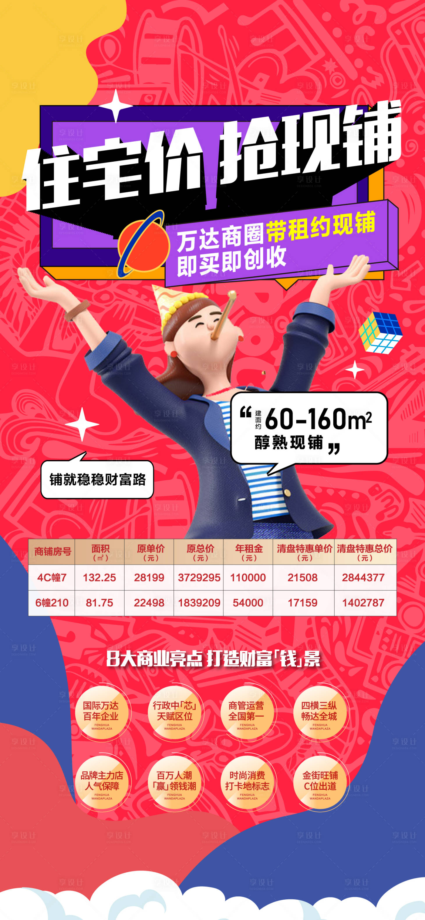 源文件下載【享設(shè)計】搜索編號：22400015009718887【地產(chǎn)商業(yè)促銷海報】