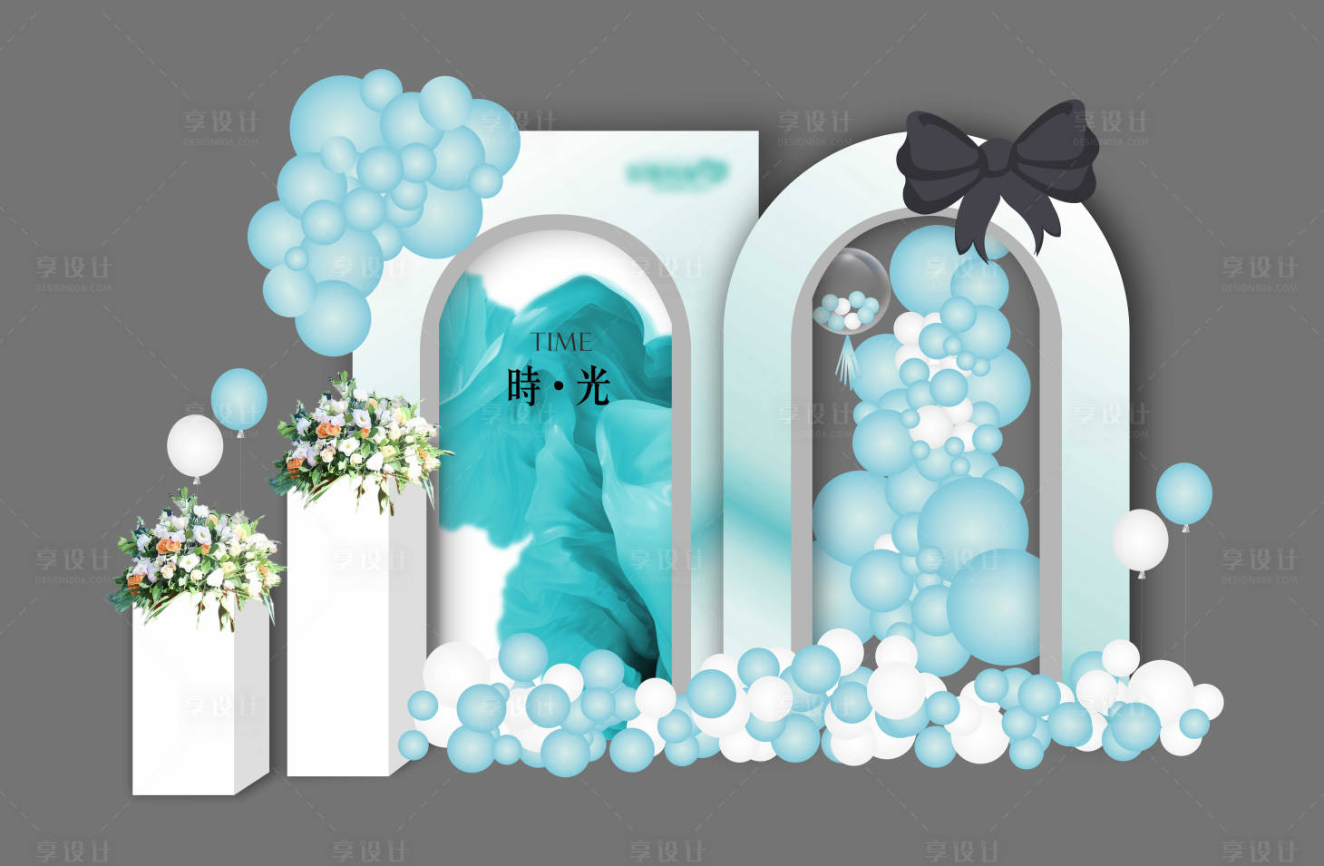源文件下載【享設計】搜索編號：83830014679249819【蒂芙尼藍美陳背景】