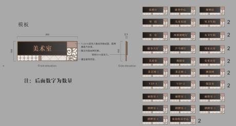 源文件下载【门牌设计】编号：21680014556523189