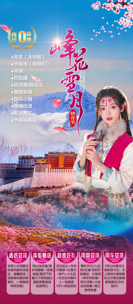 源文件下载【西藏林芝桃花节】编号：83310014833946538