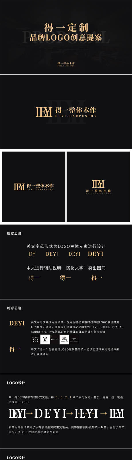 源文件下载【高端黑金logo设计创意提案说明】编号：25230015003876377