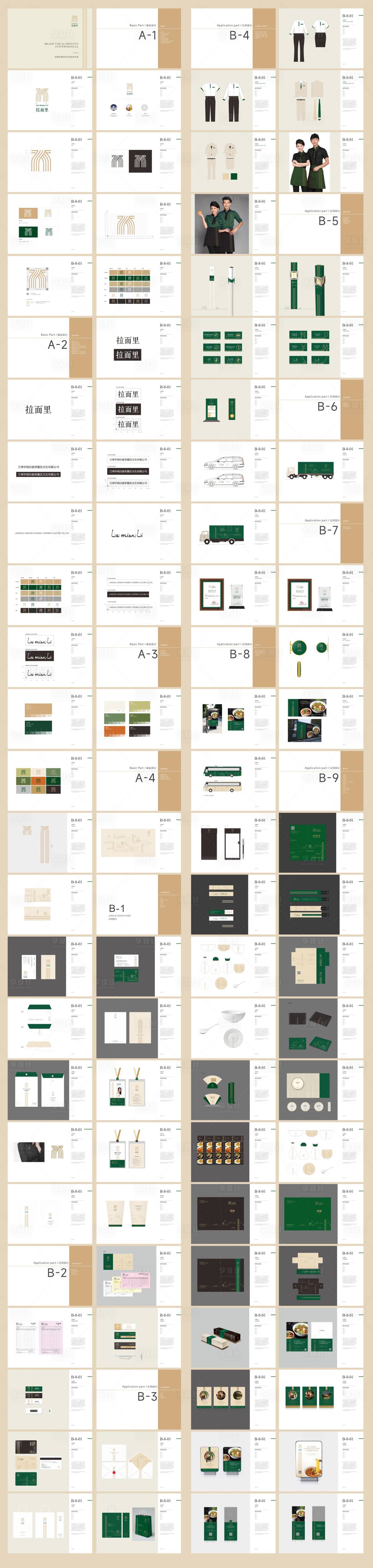 源文件下载【餐饮品牌全套VI系统】编号：20230212131936101