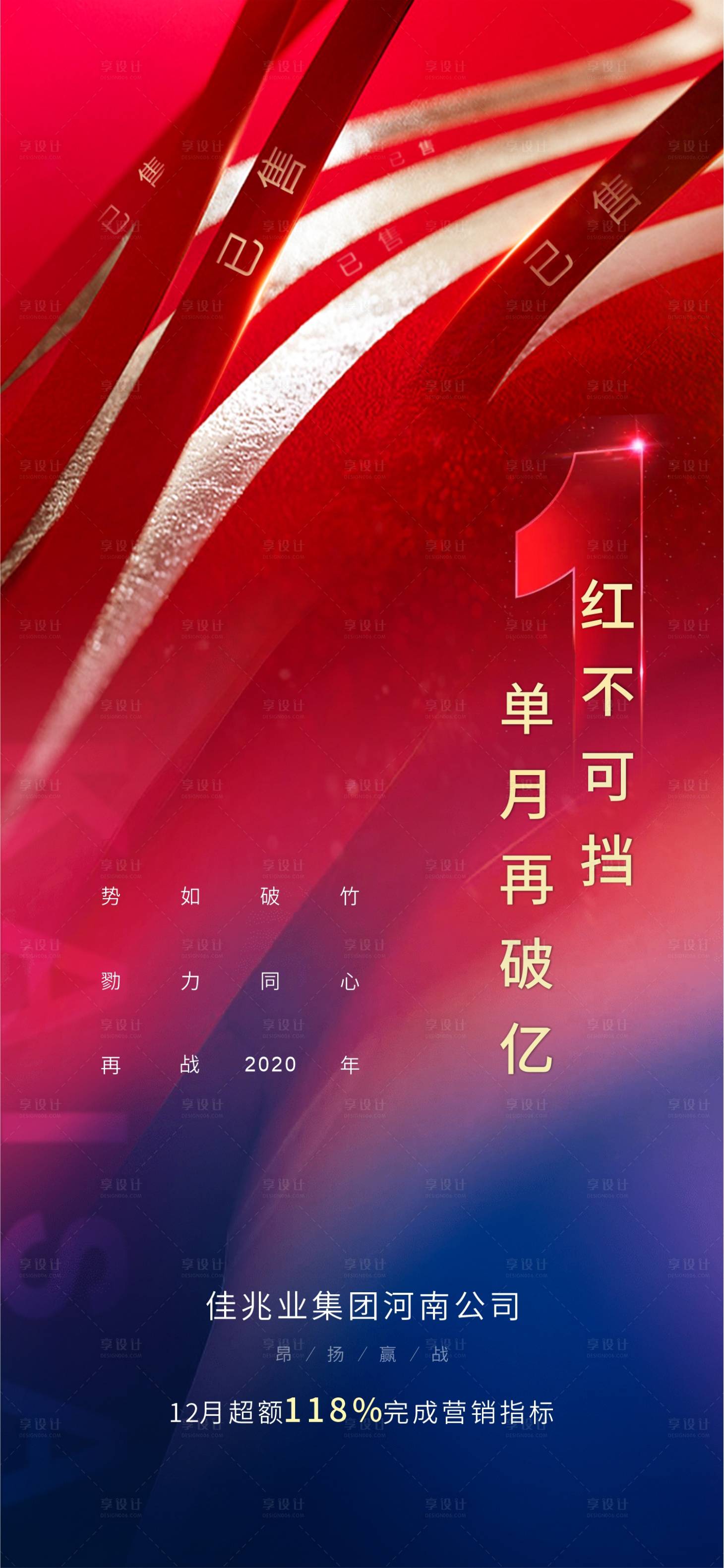 源文件下載【享設計】搜索編號：18330015031019965【業績海報】