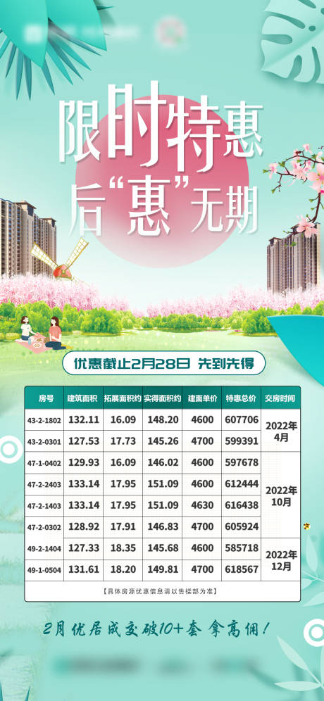 源文件下载【地产限时特惠海报】编号：86040015008823661