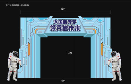 编号：20230208003122831【享设计】源文件下载-大国航空梦活动门头