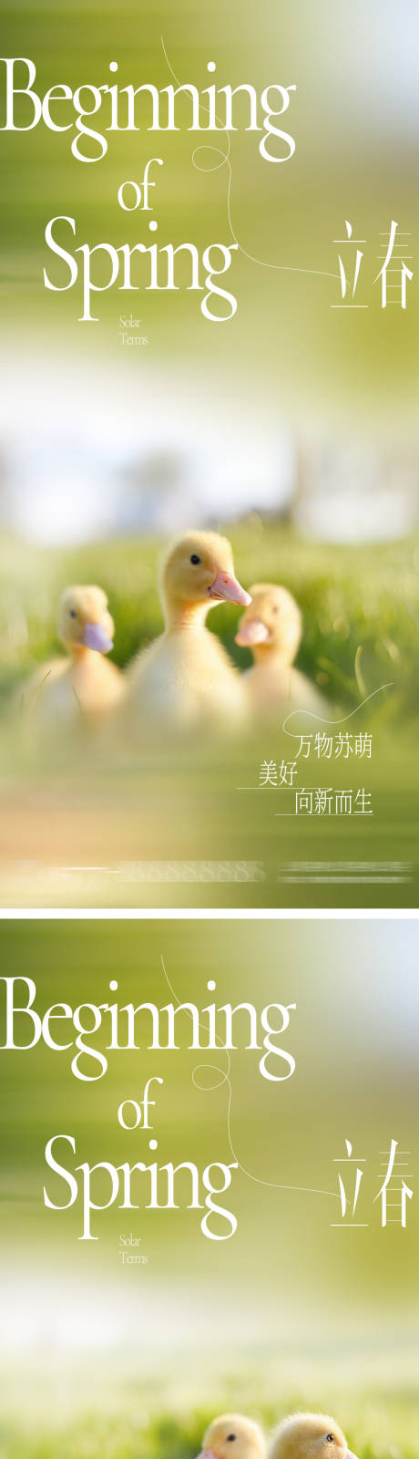源文件下载【立春节气海报】编号：61190014559516714