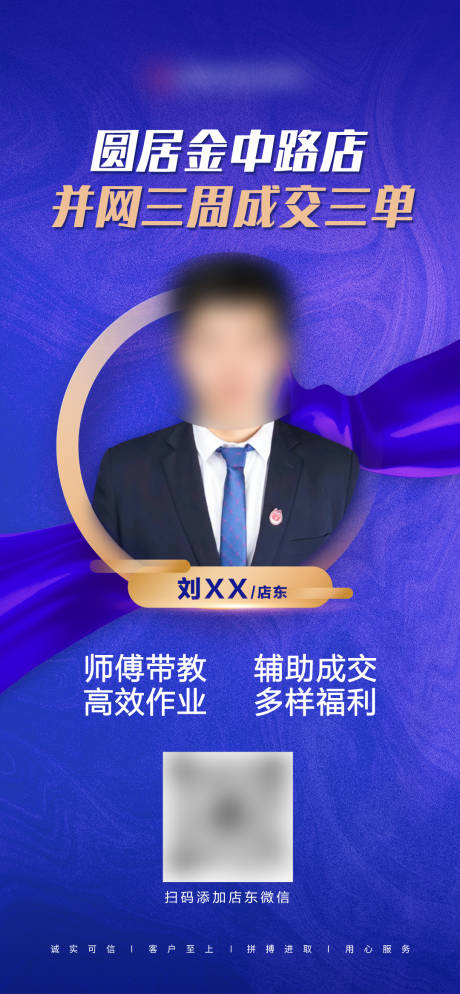 源文件下载【地产人物开单海报】编号：30590014764796965