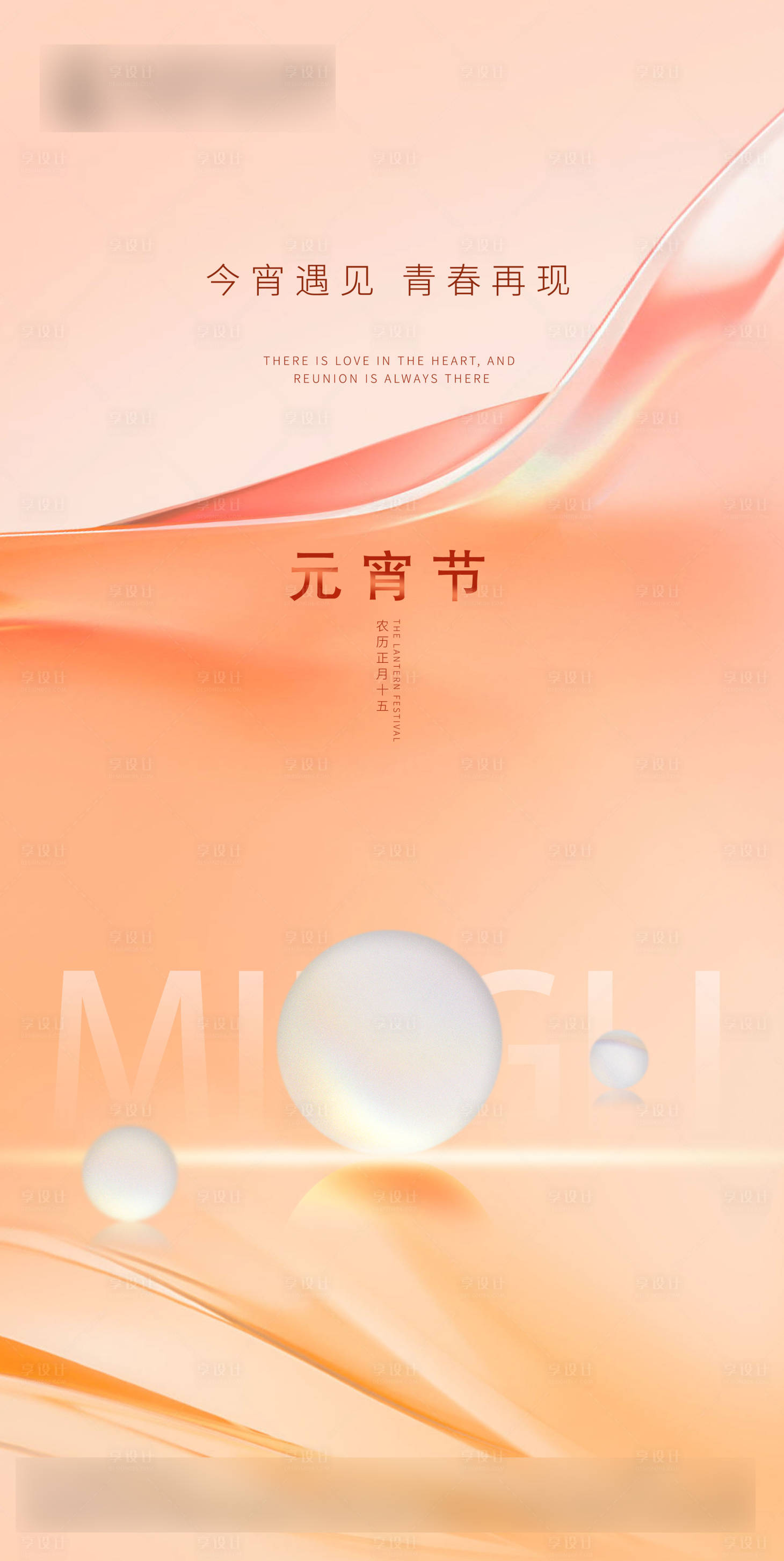 源文件下载【医美元宵海报】编号：61640014516183417