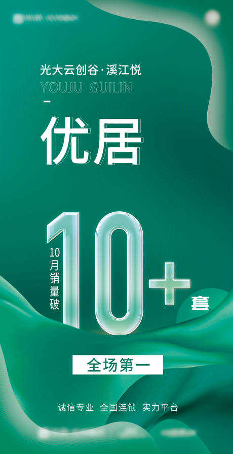 源文件下载【地产破10海报】编号：36610014970662945