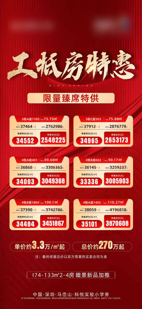源文件下载【地产特价房海报】编号：12630014945837530
