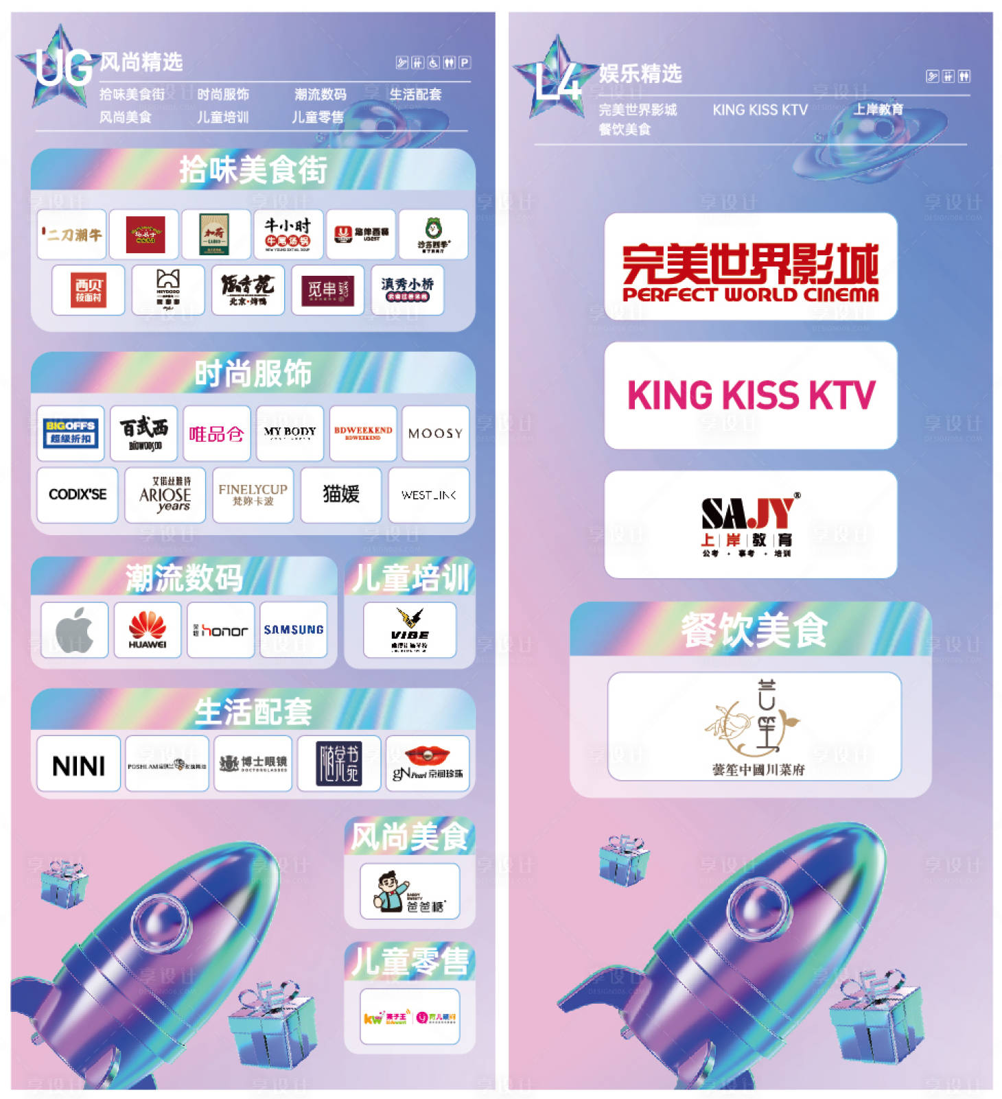 源文件下載【享設計】搜索編號：53820014904255297【商業樓層導視】